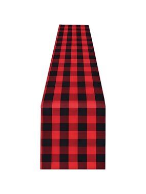 14 × 72” Christmas Table Runner, Buffalo Check Collection Table Runner,